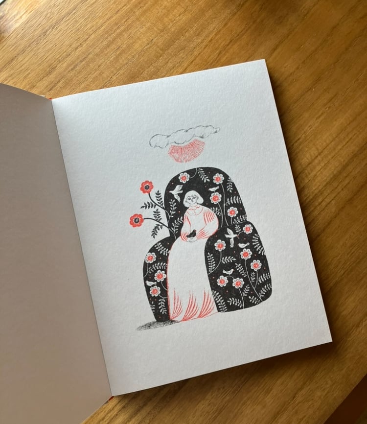 杉本さなえ｜石を放す ＊原画付 | ゆっくりつたえるストアー