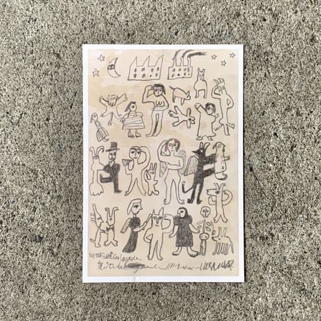 網代幸介｜BARBACHICA ポストカードセット