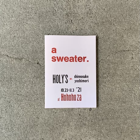 a sweater.