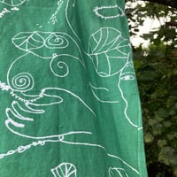 土屋未久｜「吹き居る風や、吹溜」手ぬぐい