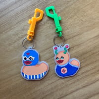 サナエンビ｜ダックキーホルダー
