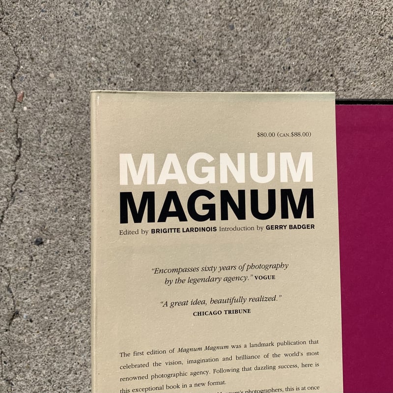 世界的に有名な MAGNUM MAGNUM ６０周年記念 写真集「マグナムマグナム