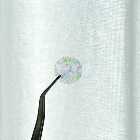 清水美紅｜透けるレターセット、ユートピアが聴こえる / 花