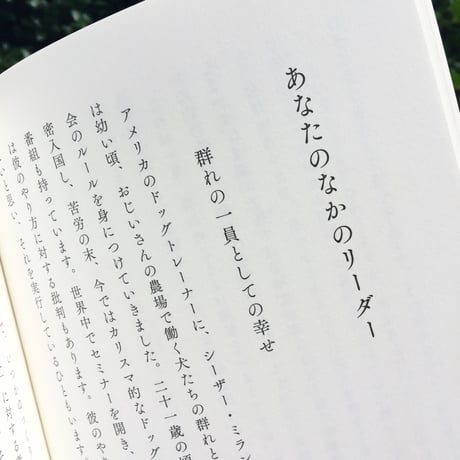 梨木香歩｜ほんとうのリーダーのみつけかた（増補版）