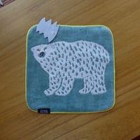 ミロコマチコ｜ハンドタオル（しろくま）