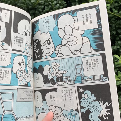 コルシカ｜ハウツー 芝生の刈りかた How to mow the lawn（comixシリーズ）