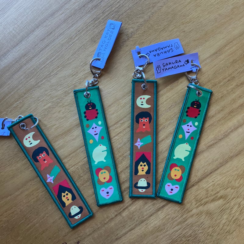 玉川桜｜タグキーホルダー | ゆっくりつたえるストアー