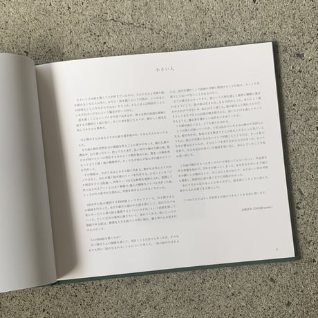 川上陽介作品集　小さい人