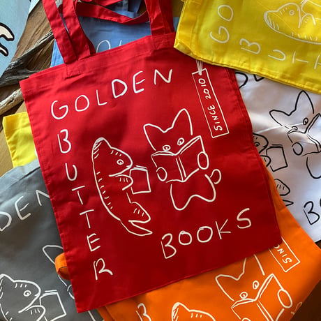 多田玲子｜GOLDEN BUTTER BOOKS TOTE BAG（14色）