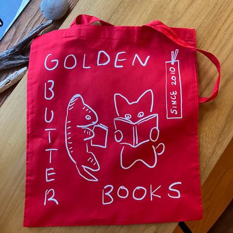 多田玲子｜GOLDEN BUTTER BOOKS TOTE BAG（14色）