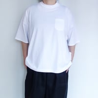 comm.arch.　Tumbled Bio Wide S/S Tee【Bleach】