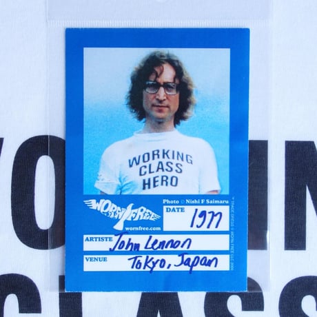 WORN FREE　WORKING CLASS HERO