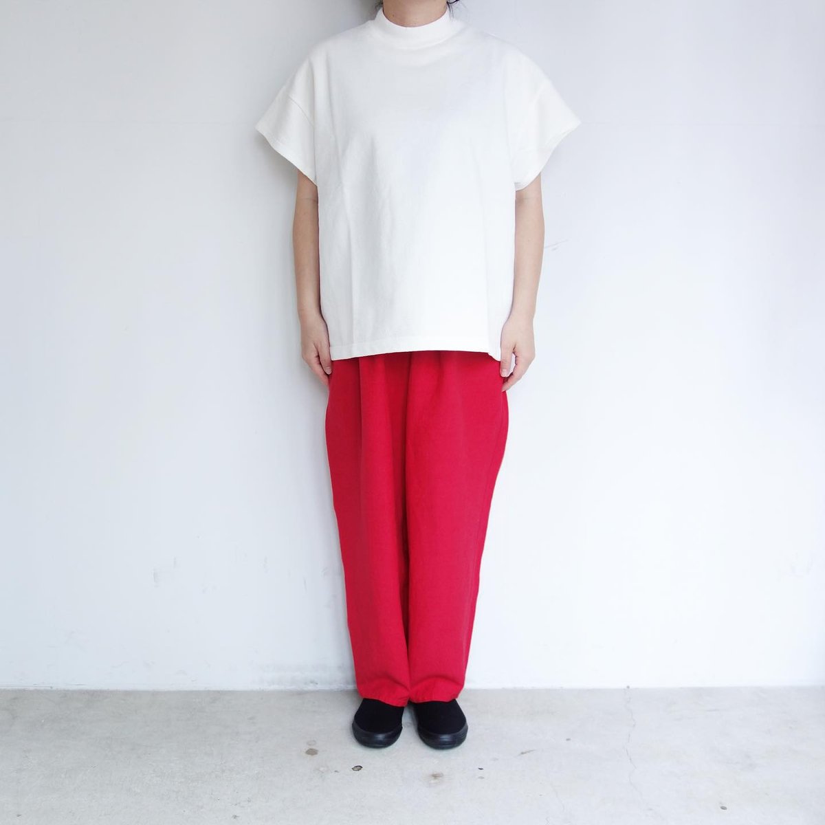 Koton テーパードパンツ【Red】 | folkhimeji's STORE