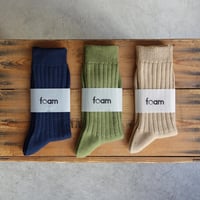 foam　リブソックス for men's