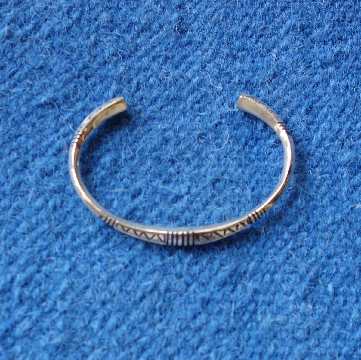 トゥアレグ族 TUAREG SILVER Bangle Bracelet Touareg Silver