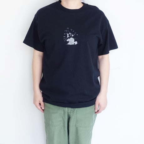 Goodwear　FELIX QUESTION PRINT Tee for women's