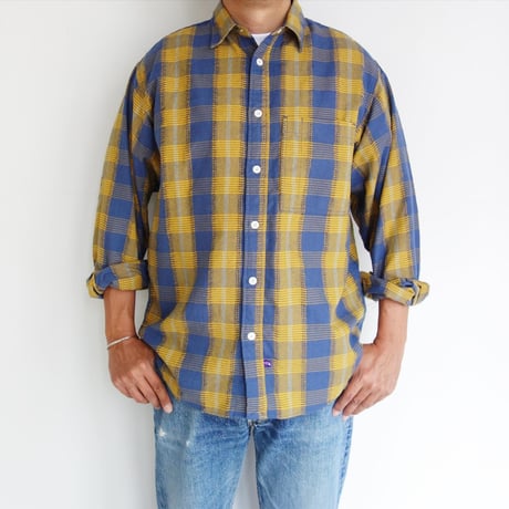 THE NORTH FACE PURPLE LABEL　Plaid Dobby Field Shirt
