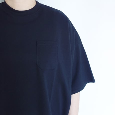 comm.arch.　Tumbled Bio Wide S/S Tee【Blackout】