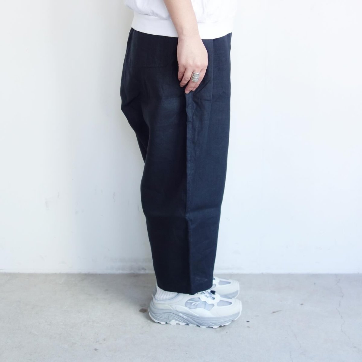 MITTAN 大麻パンツ(PT-140)【墨黒】 | folkhimeji's STORE