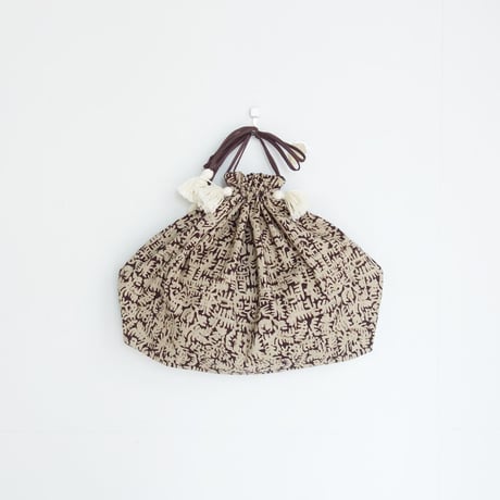 Suno&Morrison　Katab Print Drawstring Bag