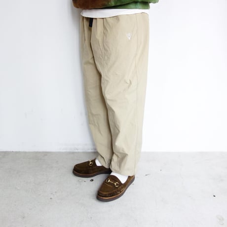South2 West8　Belted C.S.Pant - Nylon Oxford