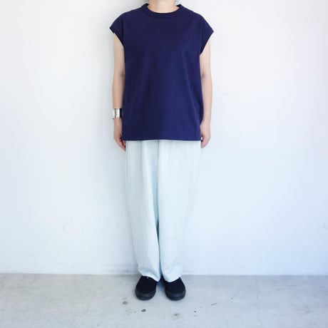 THE NORTH FACE PURPLE LABEL　Cotton Jersey Sleeveless Tee【Navy】
