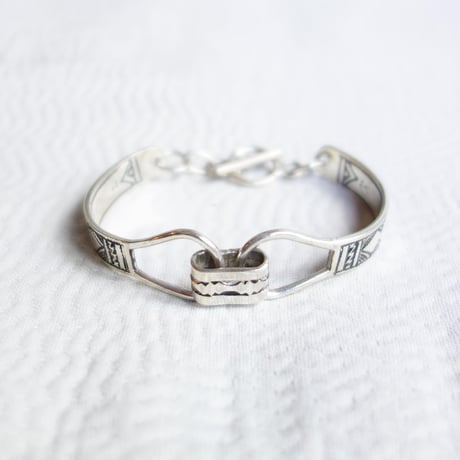 Touareg Silver　bangle 25
