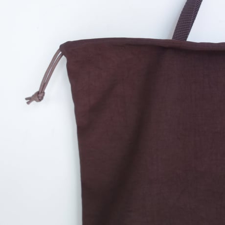 ERA.　TAS FLAT KINCHAKU LARGE【Chocolate】