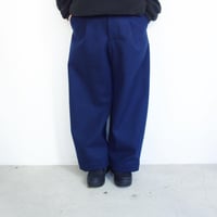 ASEEDONCLOUD HW wide trousers【Melton Denim】