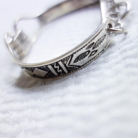 Touareg Silver　bangle 25