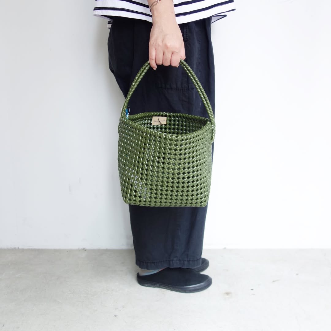 Suno&Morrison Wire Bag【Solid Olive】 | folkhimej