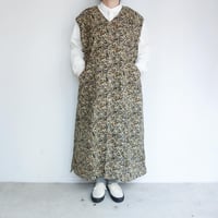 South2 West8　Sleeveless V Neck Dress - Batik Printed【Blue】