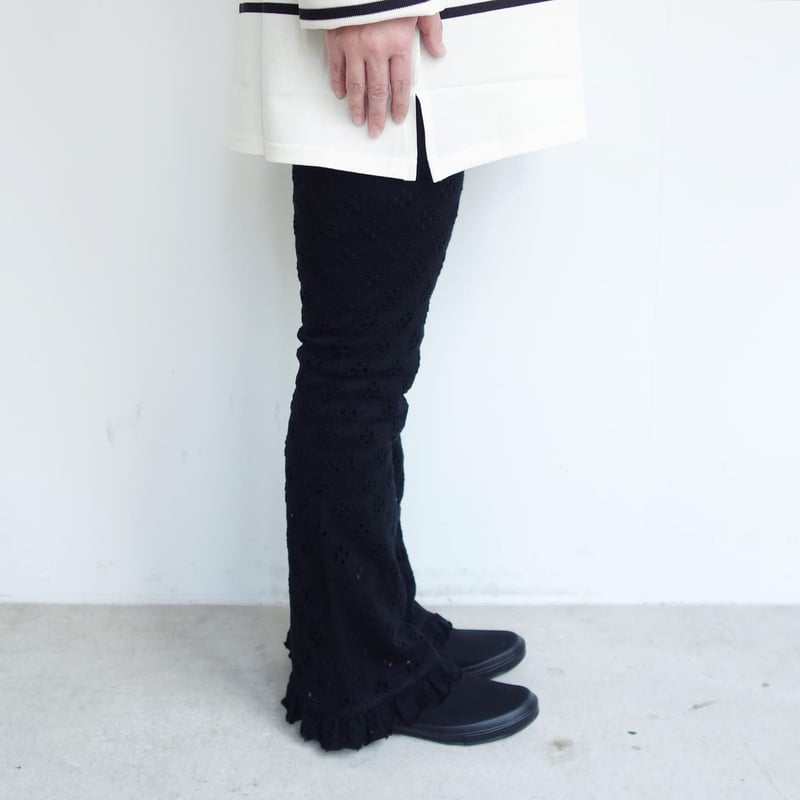 RHODOLIRION-PANT – NEPENTHES ONLINE STORE RHODOLIRION RIBBED FRILL