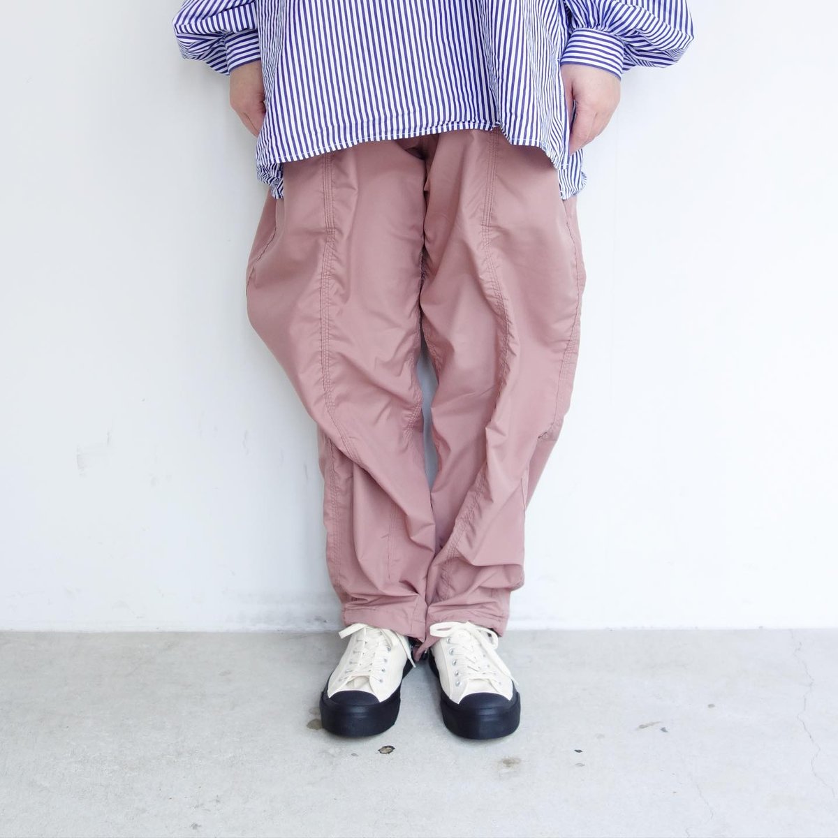 South2 West8 Belted C.S.Pant - Poly Taffeta【Pin