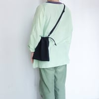 ERA.　TAS FLAT KINCHAKU SMALL【Black】