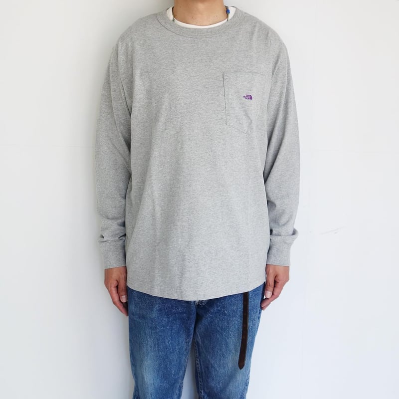 THE NORTH FACE PURPLE LABEL 7oz L/S Pocket Tee【...