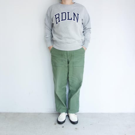 Rhodolirion　Logotype Crew Neck Sweatshirt