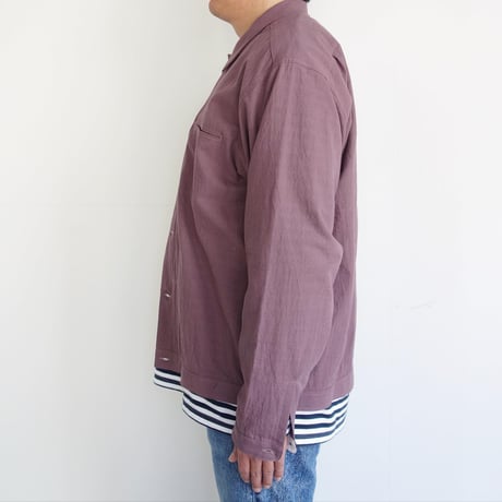 Another 20th Century　New Connery Collor shirts【Purple】
