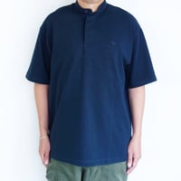 canterbury WHITE　S/S HENRY NECK RUGBY JERSEY【Navy】