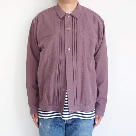 Another 20th Century　New Connery Collor shirts【Purple】