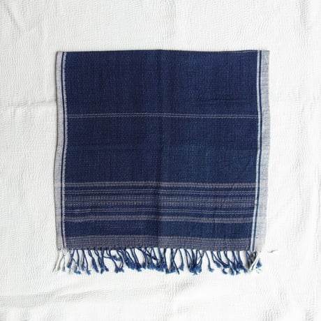Suno&Morrison　OG Khadi Basket Face Towel【Indigo Black】