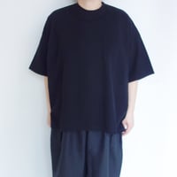 comm.arch.　Tumbled Bio Wide S/S Tee【Blackout】