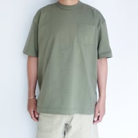 A.G.SPALDING&BROS.　S/S POCKET TEE【OLIVE】