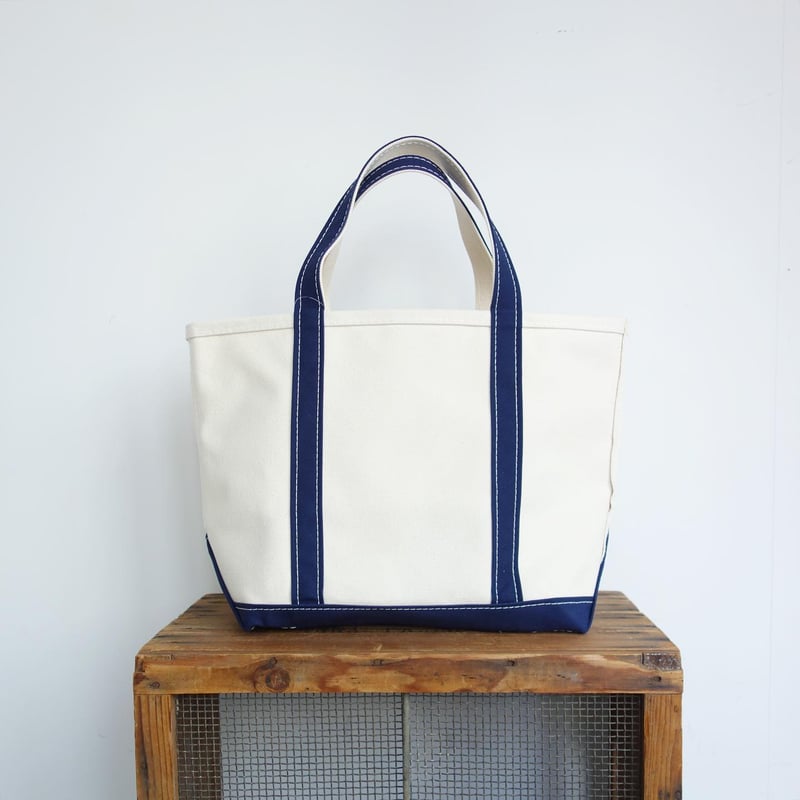 L.L.Bean Boat and Tote【Blue Trim】 | folkhimeji'