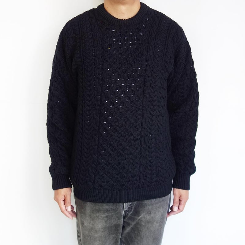 aran WOOLLEN MILLS Traditional Aran Sweater | f...