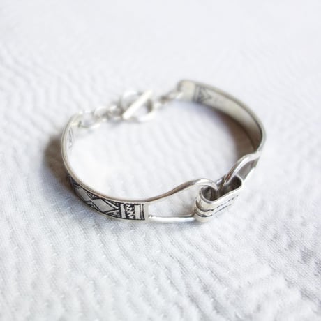 Touareg Silver　bangle 25