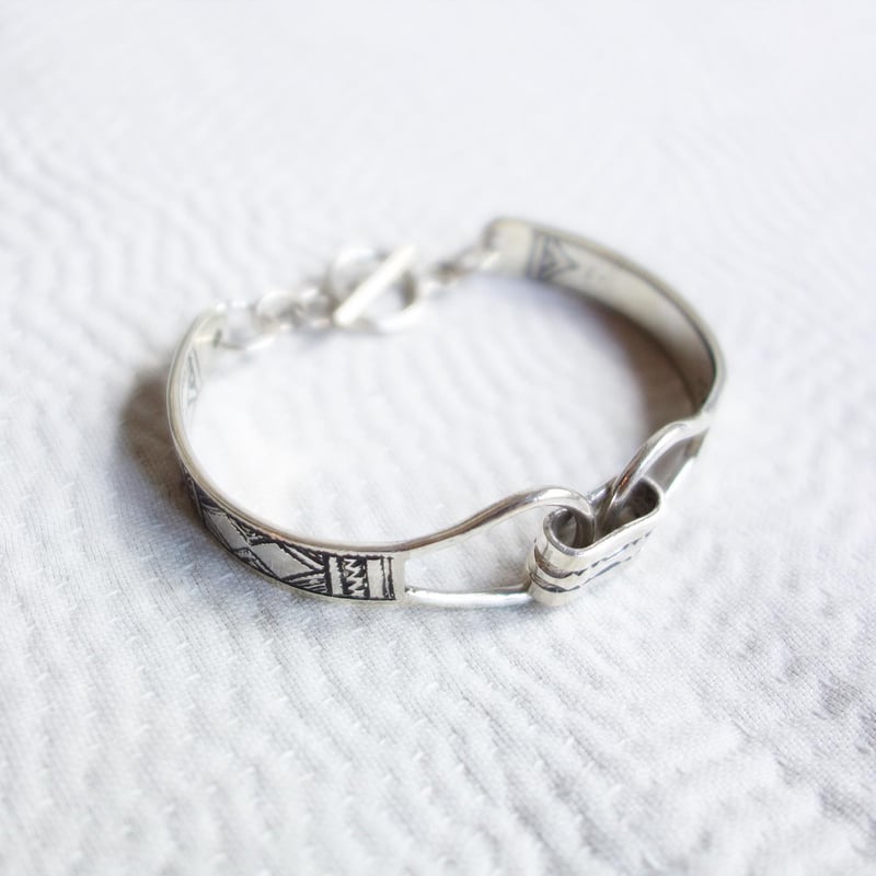 Touareg Silver bangle 25 | folkhimeji's STORE