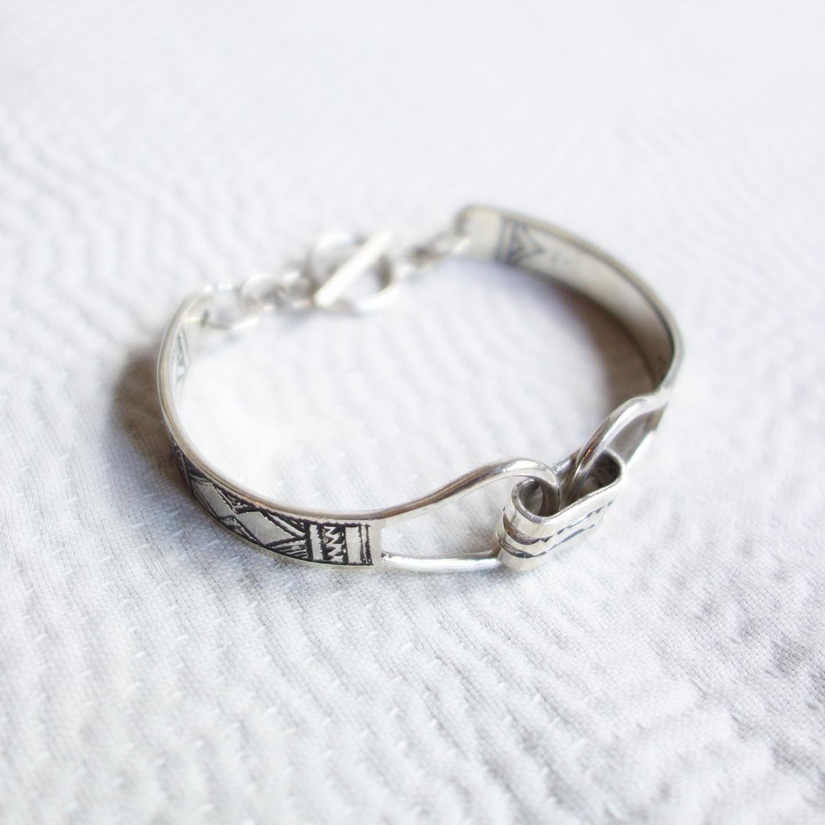 Touareg Silver bangle 25 | folkhimeji's STORE