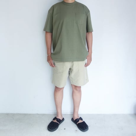 A.G.SPALDING&BROS.　S/S POCKET TEE【OLIVE】