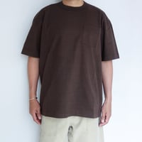 A.G.SPALDING&BROS.　S/S POCKET TEE【BROWN】
